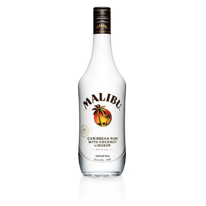 Malibu Rum Caribbean Original Coconut Rum 750ml Bottle
