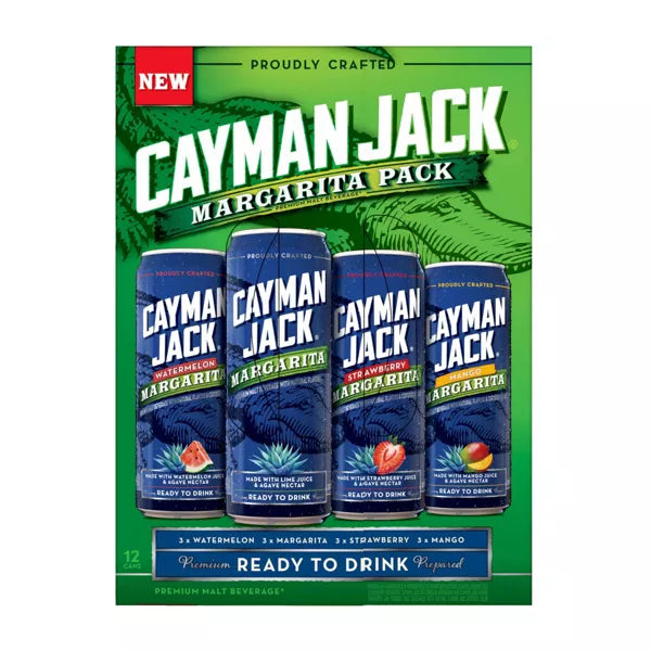 Cayman Jack Margarita Variety Pack - 12pk/12 fl oz Cans