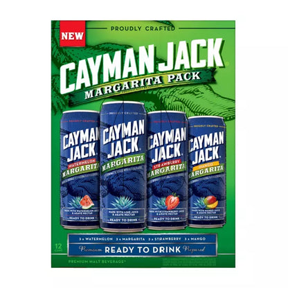 Cayman Jack Margarita Variety Pack - 12pk/12 fl oz Cans