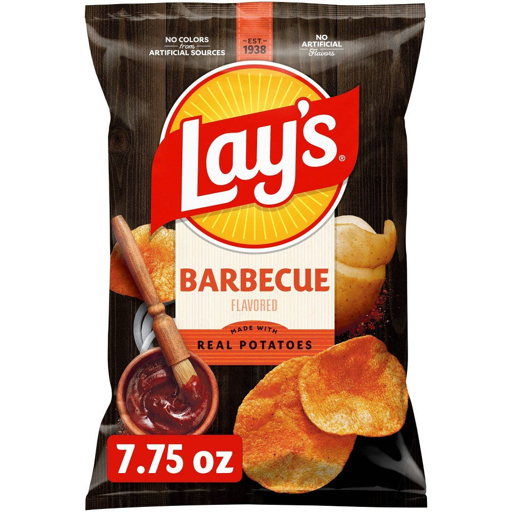 Lay's Barbecue Flavored Potato Chips - 7.75oz