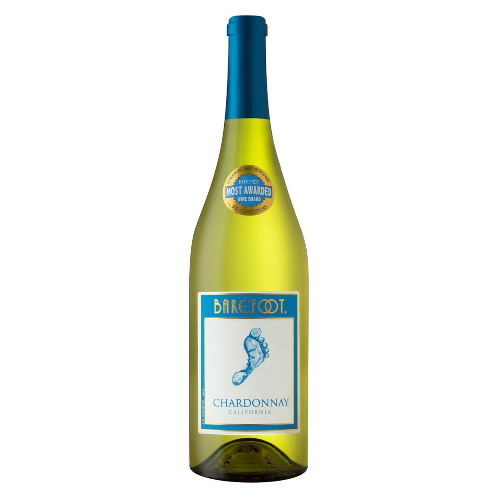 Barefoot Cellars Chardonnay Wine, White Wine, 750 mL