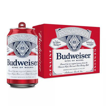 Budweiser American Lager Beer - 12pk/12 fl oz Cans