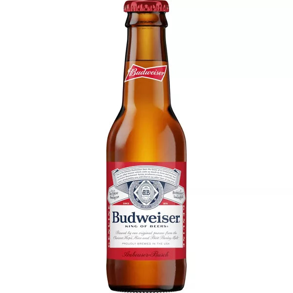 Budweiser American Lager Beer - 6pk/12 fl oz Bottles