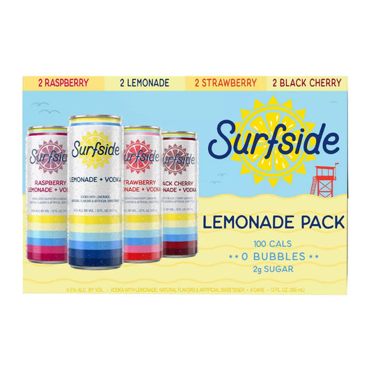 Surfside Lemonade Variety - 8pk/355ml Cans