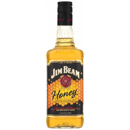 Jim Beam Honey Bourbon Whiskey, 750 mL