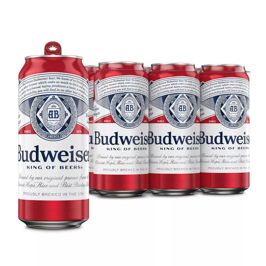 Budweiser American Lager Beer - 6pk/16 fl oz Cans