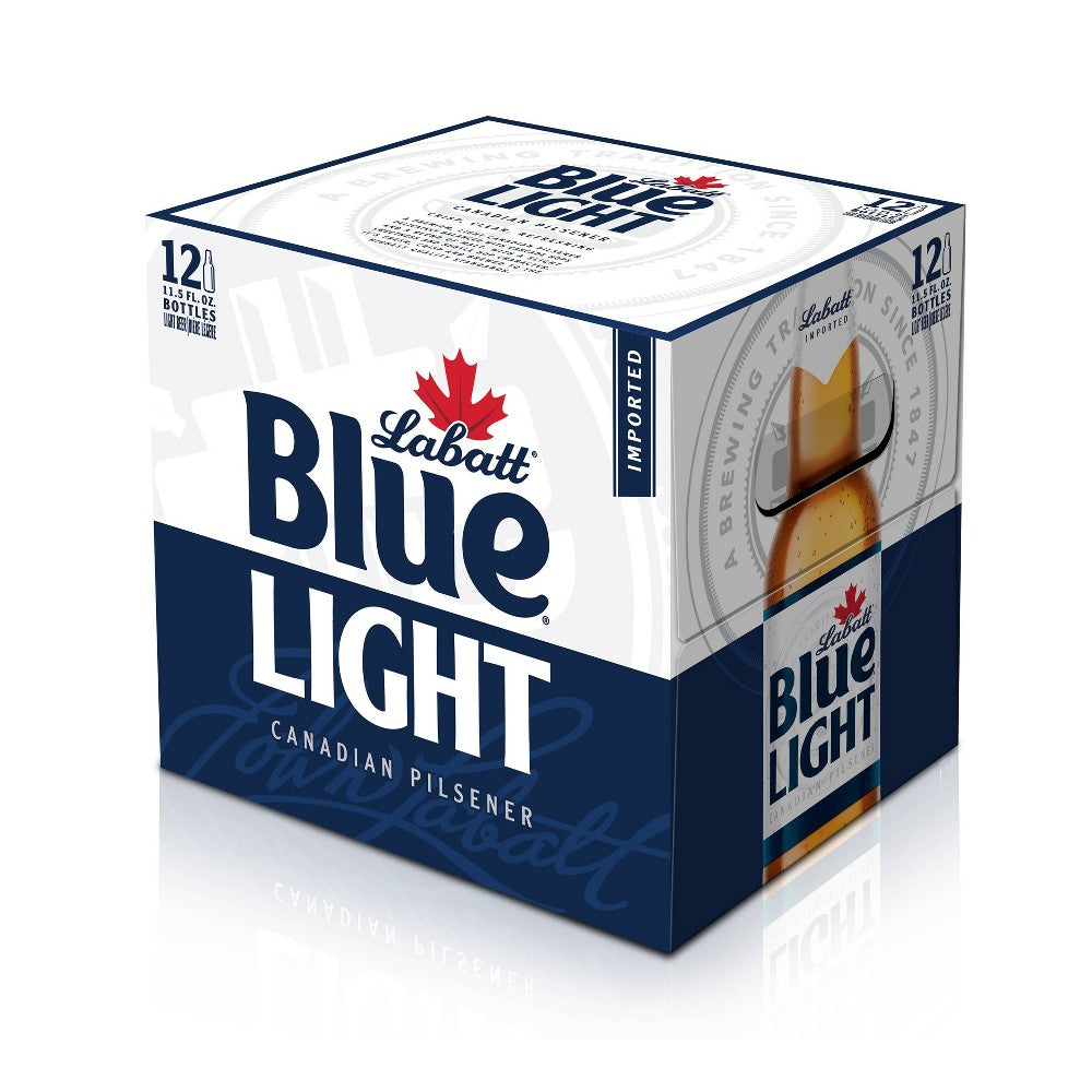 Labatt Blue Light Canadian Pilsener, 12 pack, 11.5 fl oz