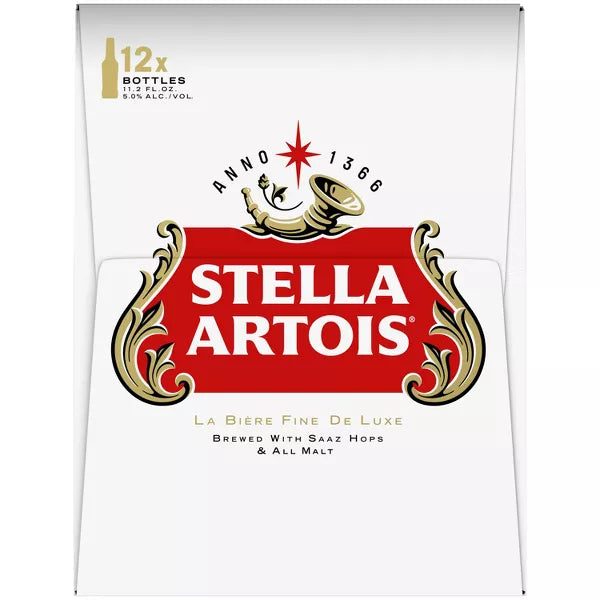 Stella Artois Premium Lager Beer - 12pk/11.2 fl oz Bottles
