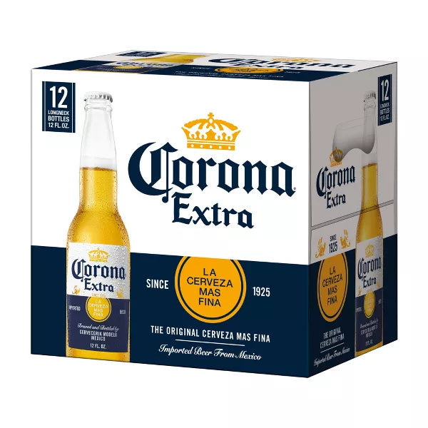Corona Extra Lager Beer - 12pk/12 fl oz Bottles