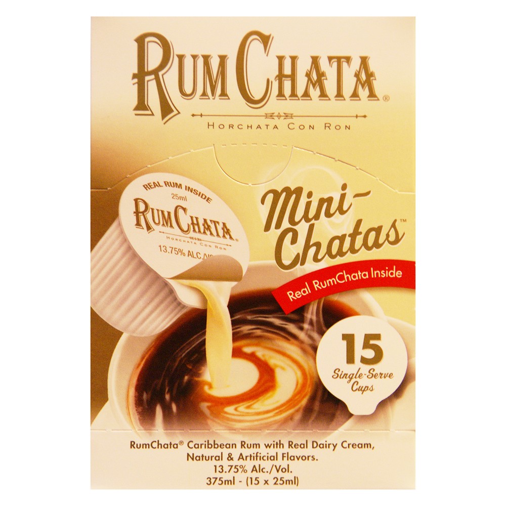 Rum Chata Mini Chata Cups, 375mL