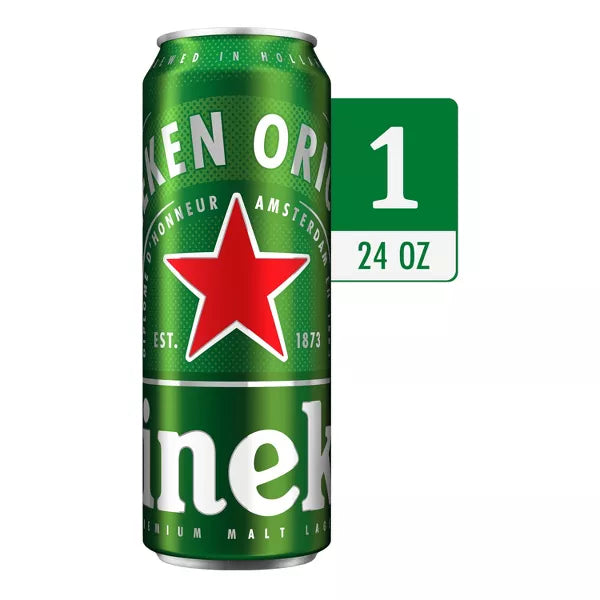 Heineken Original Lager Beer - 24 fl oz Can
