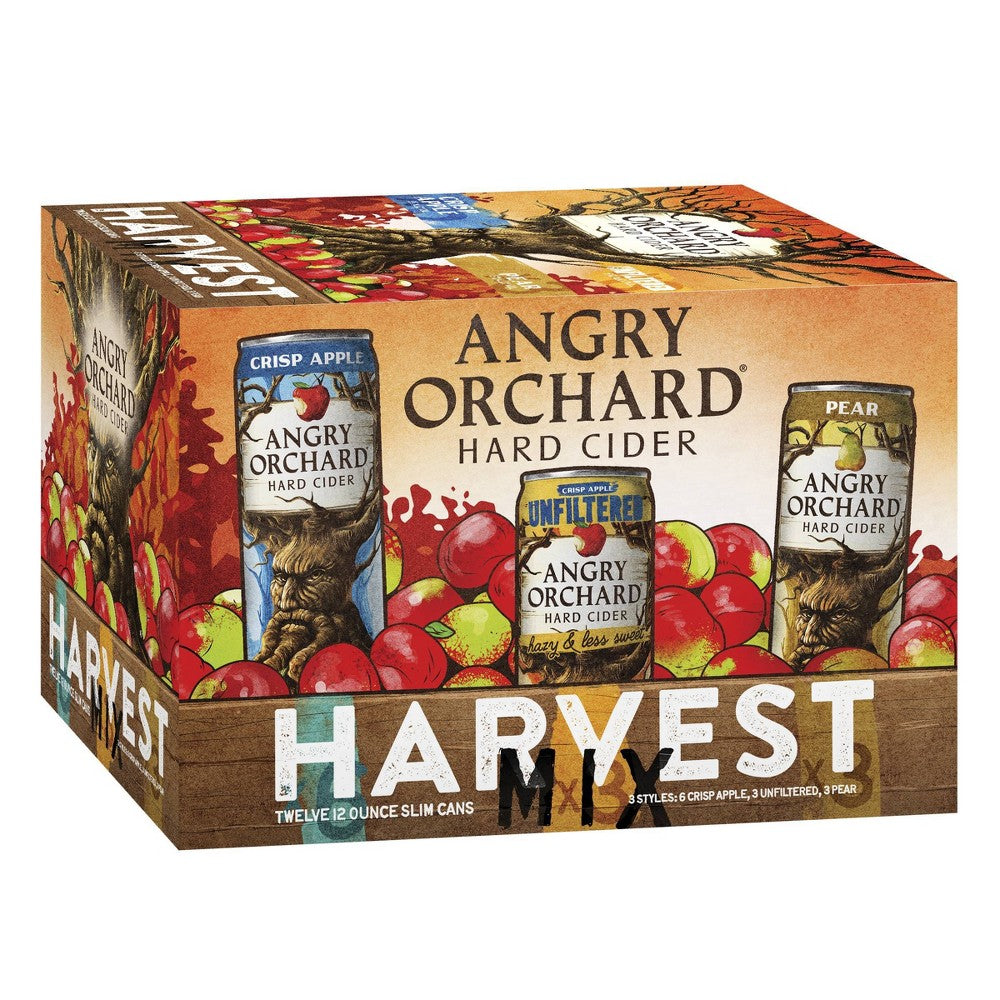 Angry Orchard Hard Cider Harvest Variety Pack - 12pk/12 fl oz Cans