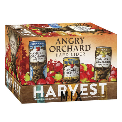 Angry Orchard Hard Cider Harvest Variety Pack - 12pk/12 fl oz Cans