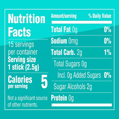 Extra Polar Ice Sugar-Free Mint Chewing Gum - 15ct