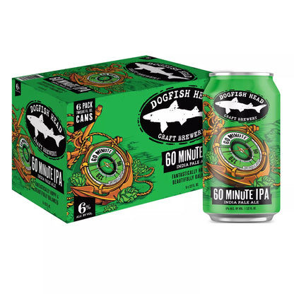 Dogfish Head 60 Minute IPA Beer - 6pk/12 fl oz Cans