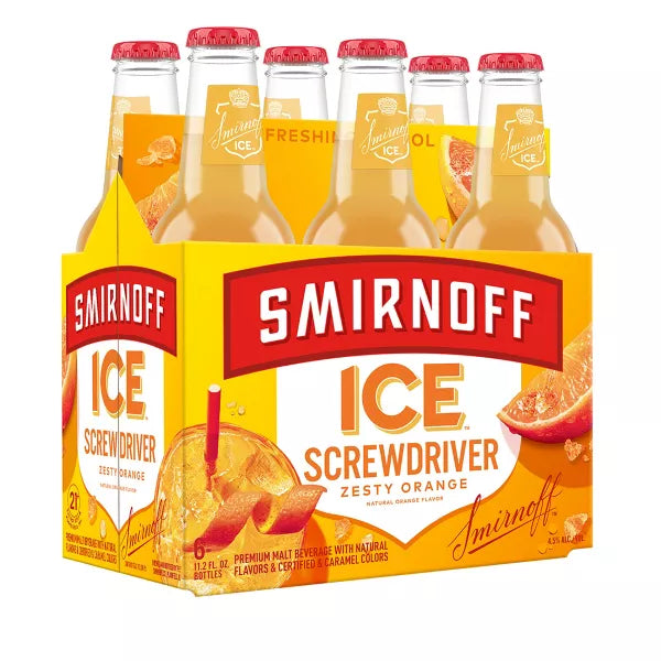 Smirnoff Ice Screwdriver - 6pk/11.2 fl oz Bottles