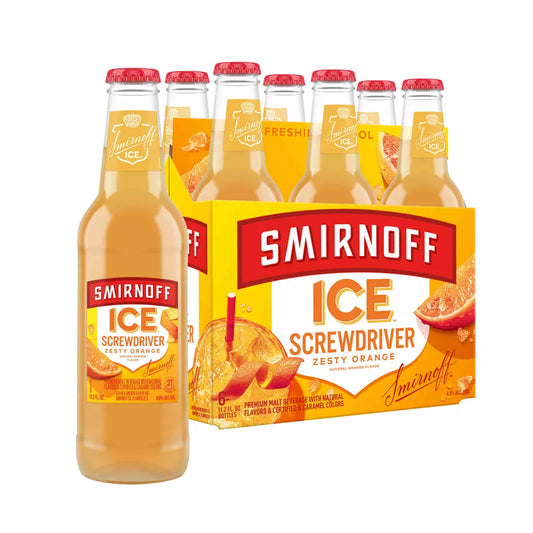Smirnoff Ice Screwdriver - 6pk/11.2 fl oz Bottles