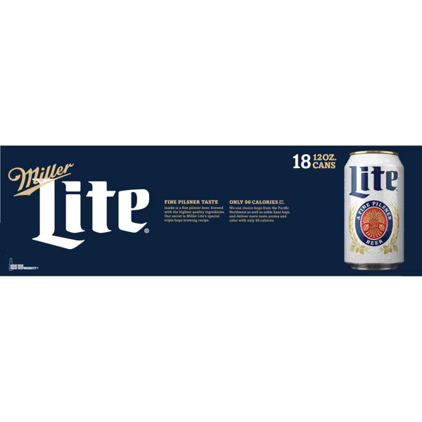 Miller Lite Beer - 18pk/12 fl oz Cans