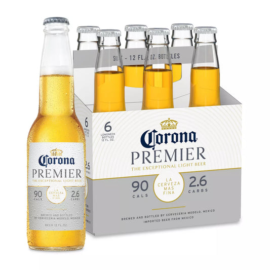 Corona Premier Lager Beer - 6pk/12 fl oz Bottles