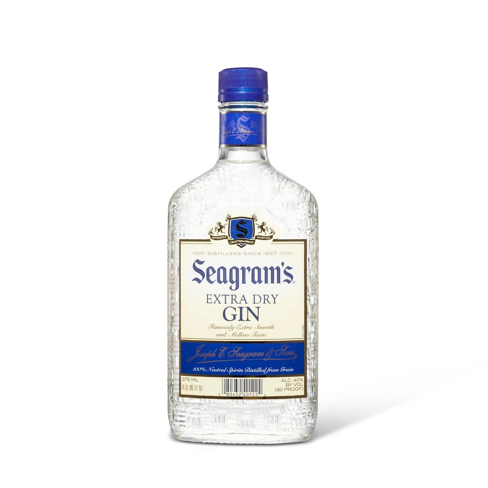 Seagram's Gin USA Extra Dry 375ml Bottle