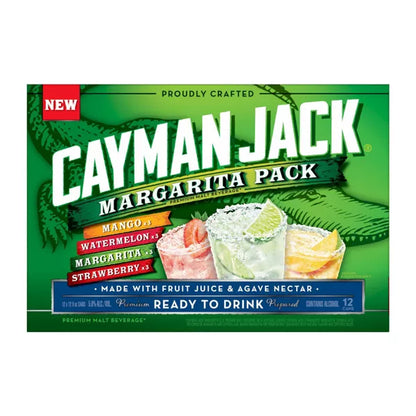 Cayman Jack Margarita Variety Pack - 12pk/12 fl oz Cans