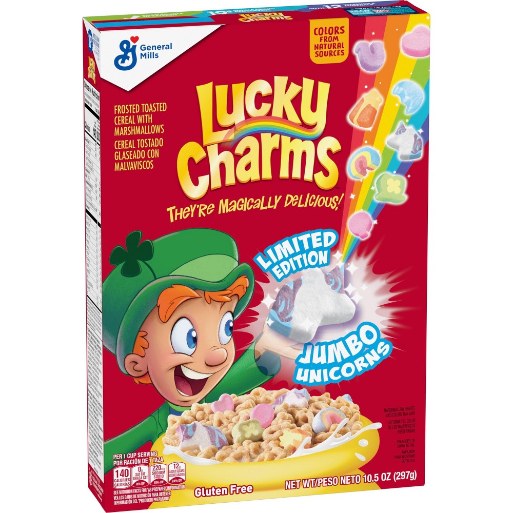 Lucky Charms Breakfast Cereal - 10.5oz