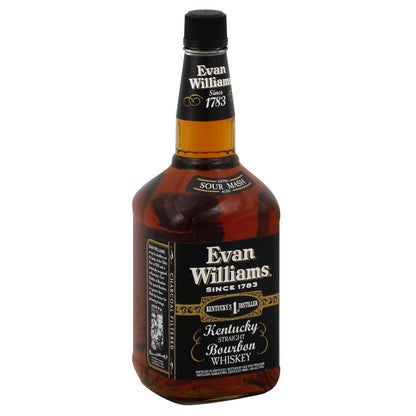 Evan Williams Whiskey Kentucky Straight Bourbon, 1.75 L