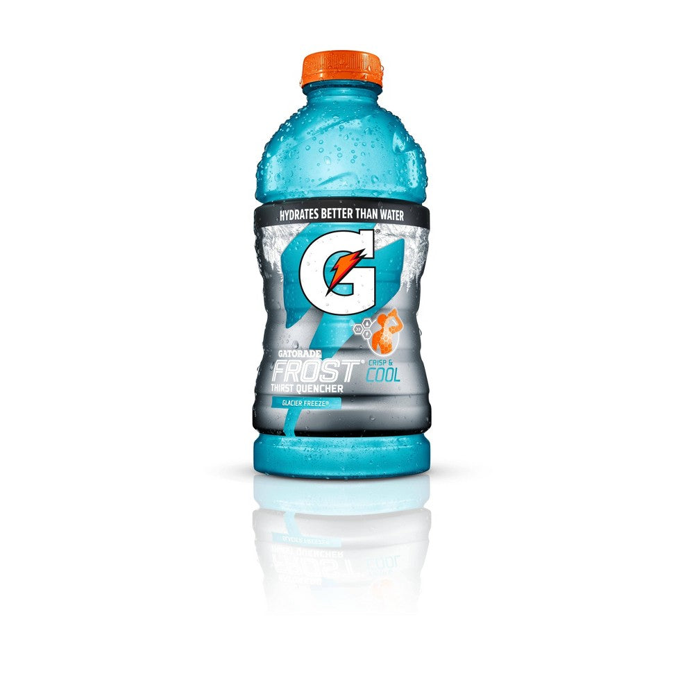 Gatorade Frost Glacier Freeze Thrist Quencher 28 Fluid Ounce Bottle
