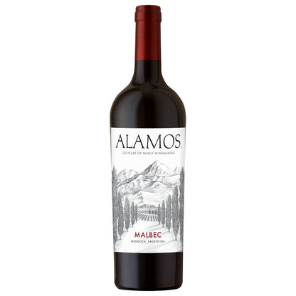 Alamos Malbec Argentina Red Wine - 750ml Bottle