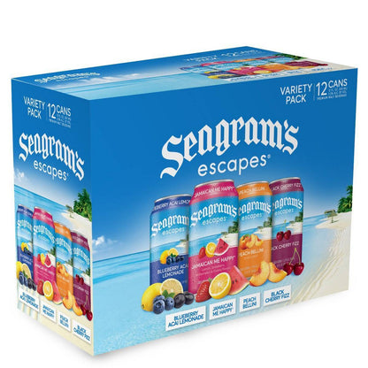Seagram's Escapes Cocktail Variety Pack, 12 pack, 12 fl oz