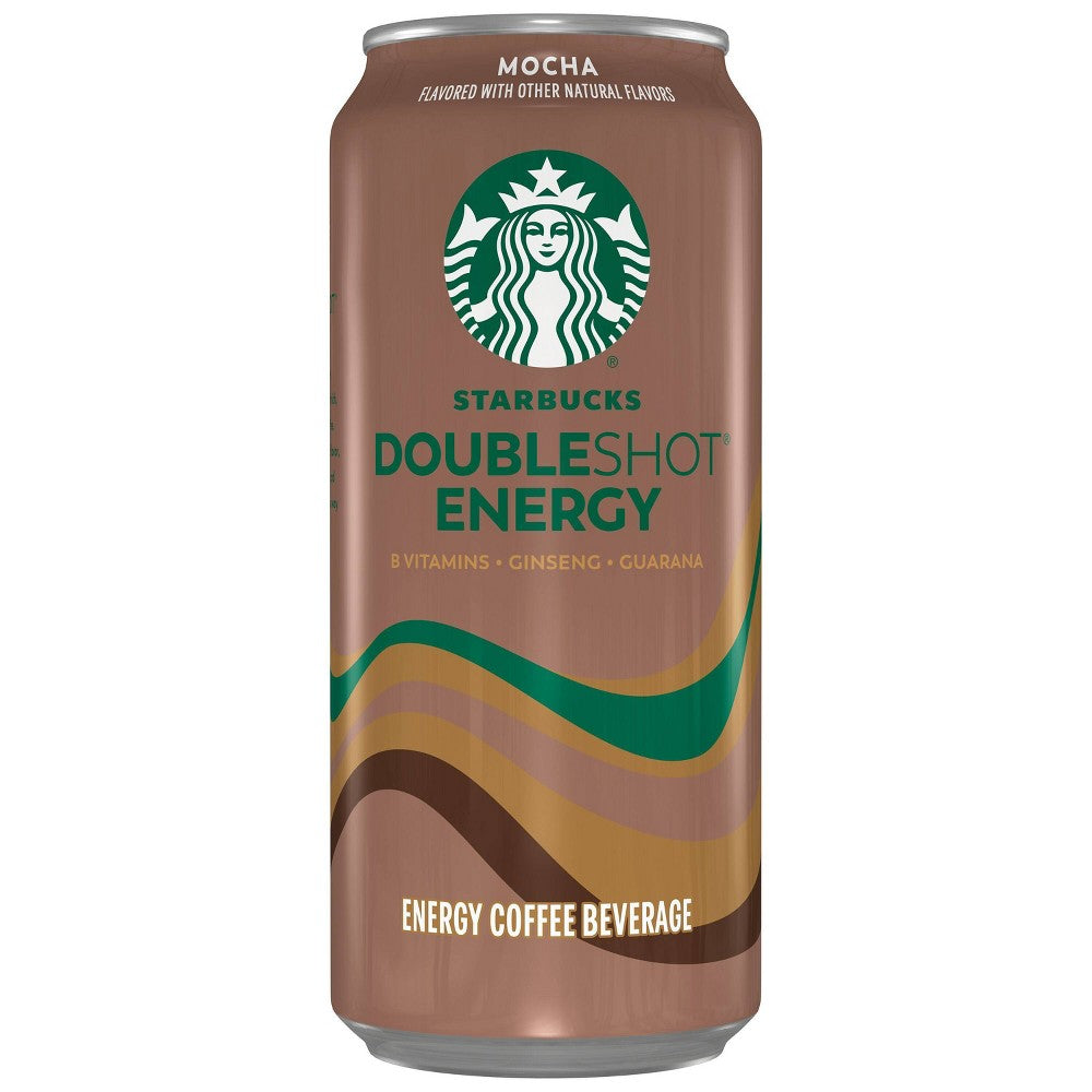 Starbucks Double Shot Energy Mocha Fortified Energy Coffee Drink 15 Fluid Ounce Can