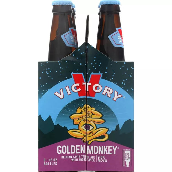 Victory Golden Monkey Belgian-Style Tripel Ale Beer - 6pk/12 fl oz Bottles