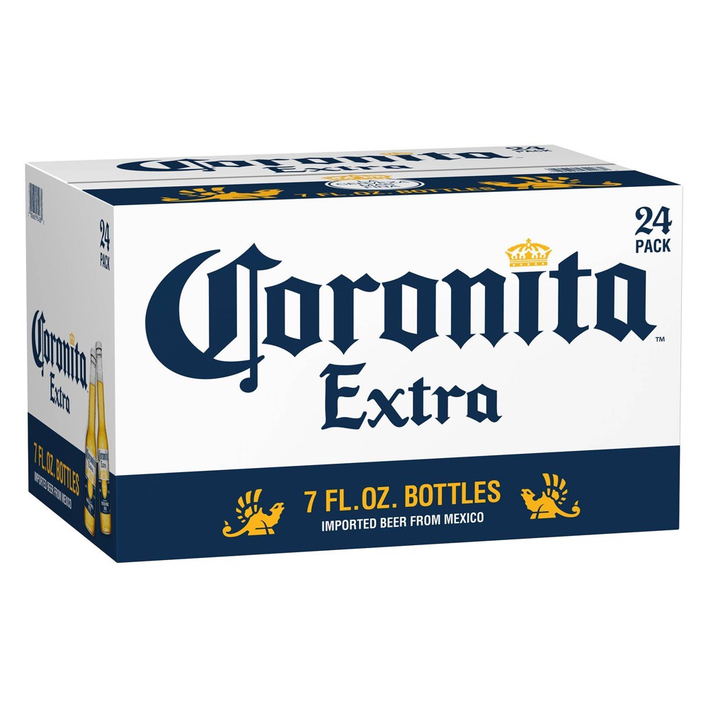 Corona Extra Coronita Lager Beer - 24pk/7 fl oz Bottles