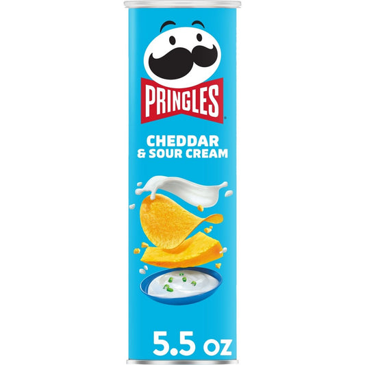 Kellogg's Pringles Crisps Cheddar & Sour Cream 5.5oz