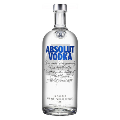 Absolut Vodka Sweden Original 750ml Bottle