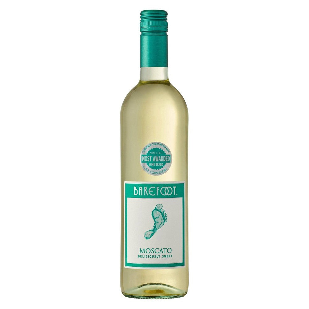 Barefoot Moscato Sweet White Wine - 750 mL Bottle