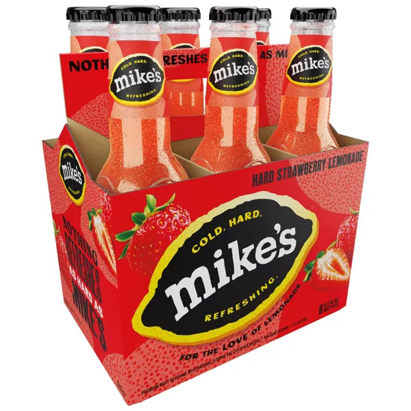 Mike's Hard Strawberry Lemonade - 6pk/11.2 fl oz Bottles