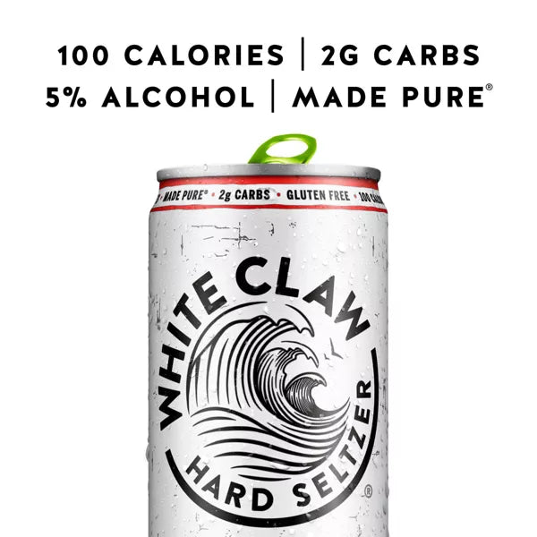 White Claw Hard Seltzer Variety Pack No. 2 - 12pk/12 fl oz Slim Cans