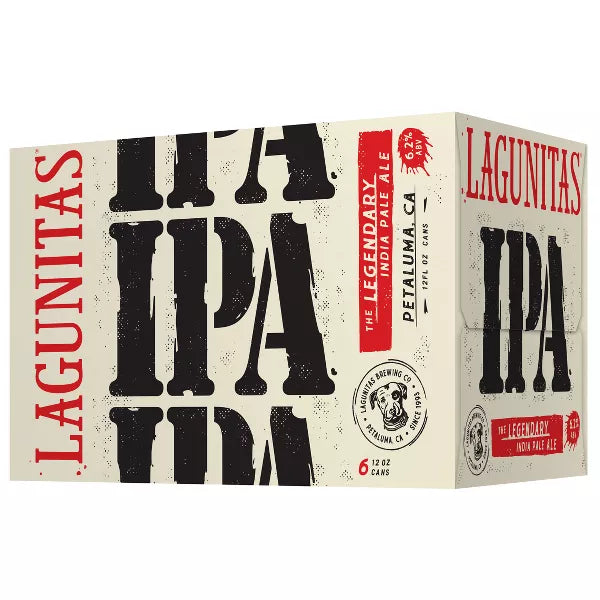Lagunitas IPA - 6pk/12 fl oz Cans