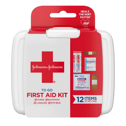 JOHNSON & JOHNSON RED CROSS MINI-TO-GO FAK