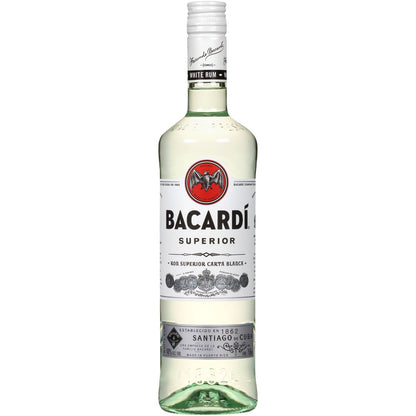 Bacardi Superior White Rum, 750 mL