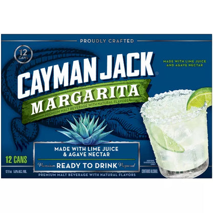 Cayman Jack Margarita - 12pk/12 fl oz Cans