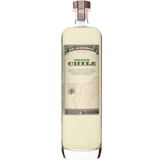 St. George Green Chile Flavored Vodka - 750ml Bottle