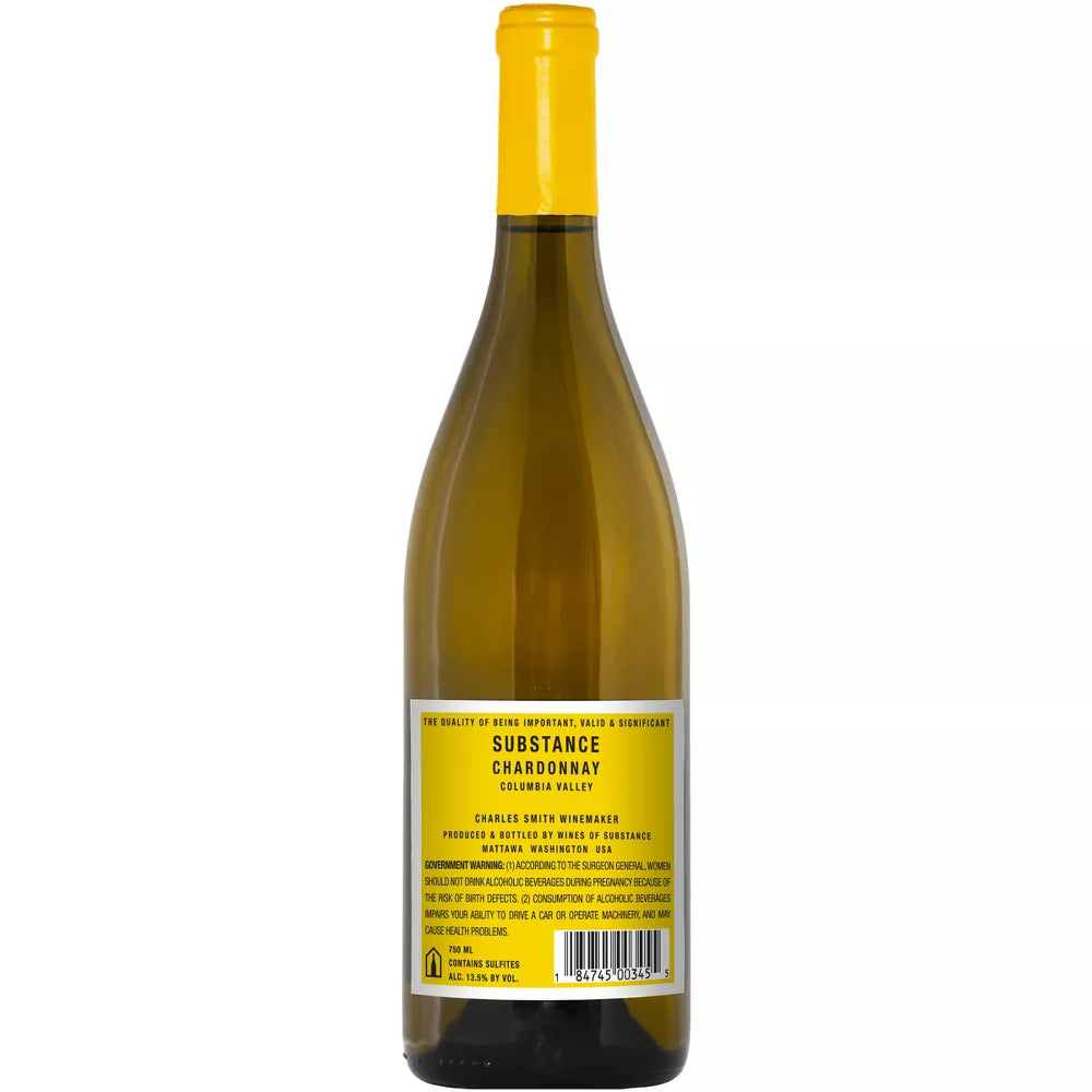 Substance Chardonnay White Wine - 750ml Bottle