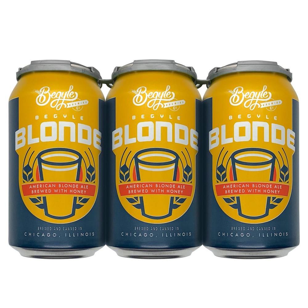 Begyle Blonde Ale Beer - 6pk/12 fl oz Cans