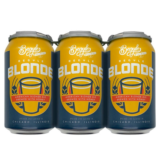 Begyle Blonde Ale Beer - 6pk/12 fl oz Cans