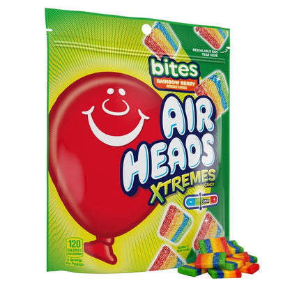 RAINBOW BERRY XTREMES BITES SOUR CANDY, RAINBOW BERRY