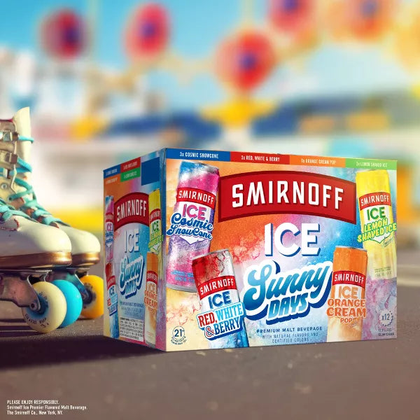 Smirnoff Ice Sunny Days Variety Pack - 12pk/12 fl oz Cans