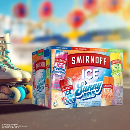 Smirnoff Ice Sunny Days Variety Pack - 12pk/12 fl oz Cans