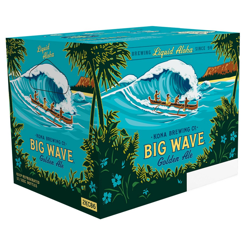 Kona Brewing Co. Big Wave Golden Ale, 12 pack, 12 fl oz